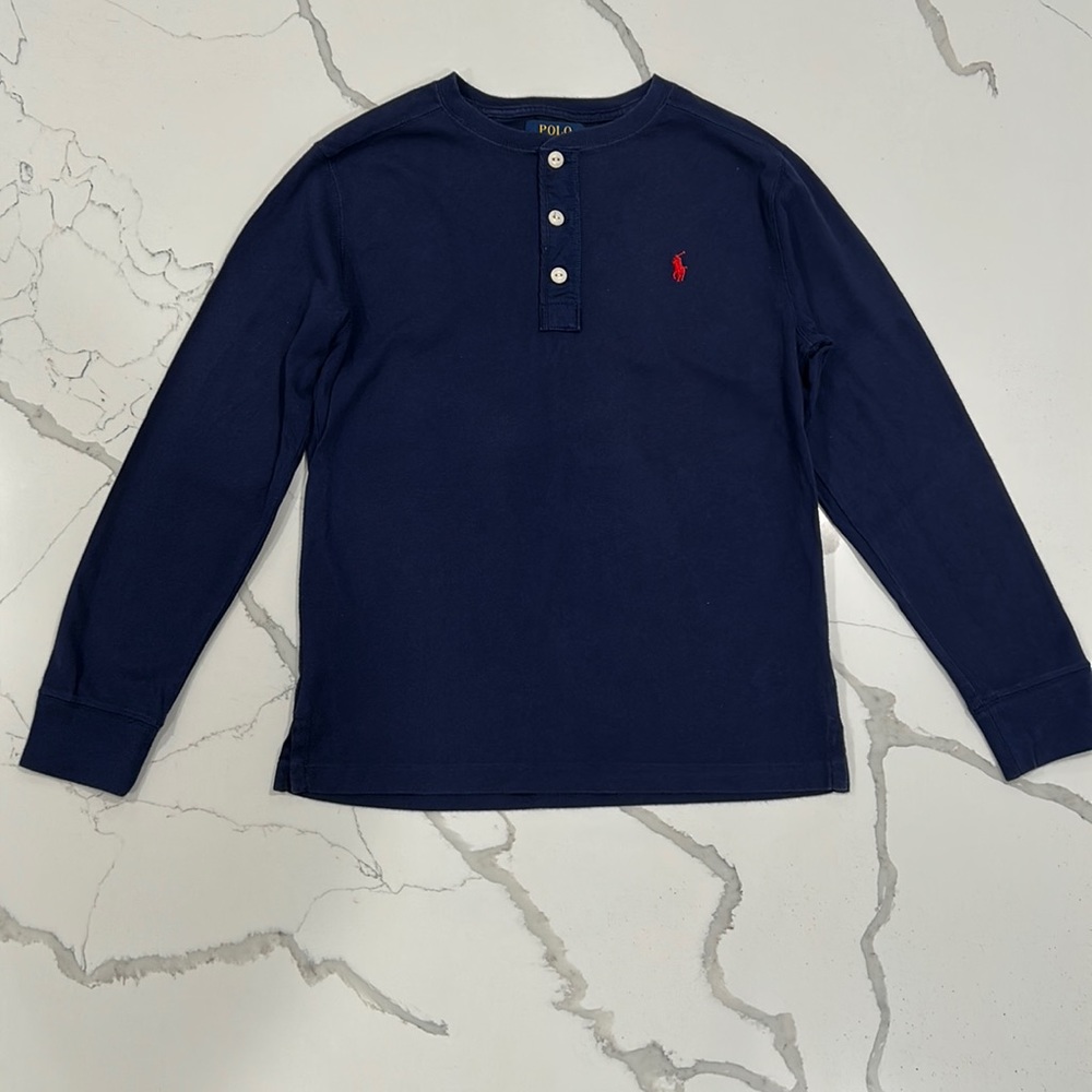 Boys Polo by Ralph Lauren size 10–12 navy blue
